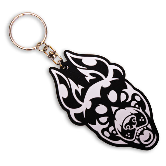 Shiny Dobie PVC Keychain