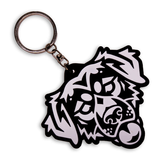 Shiny Puppy PVC Keychain