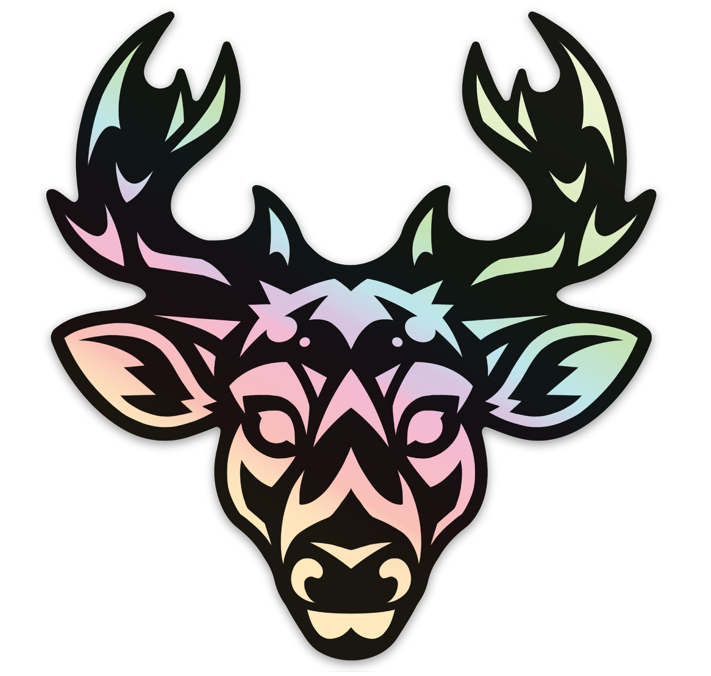 Shiny Deer Holo Sticker