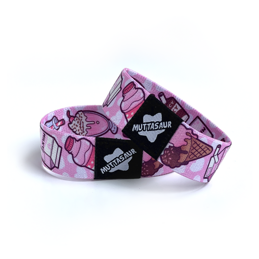 Milky Fabric Bracelet