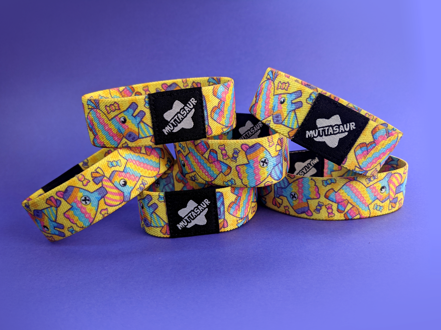Pinata Party Fabric Bracelet