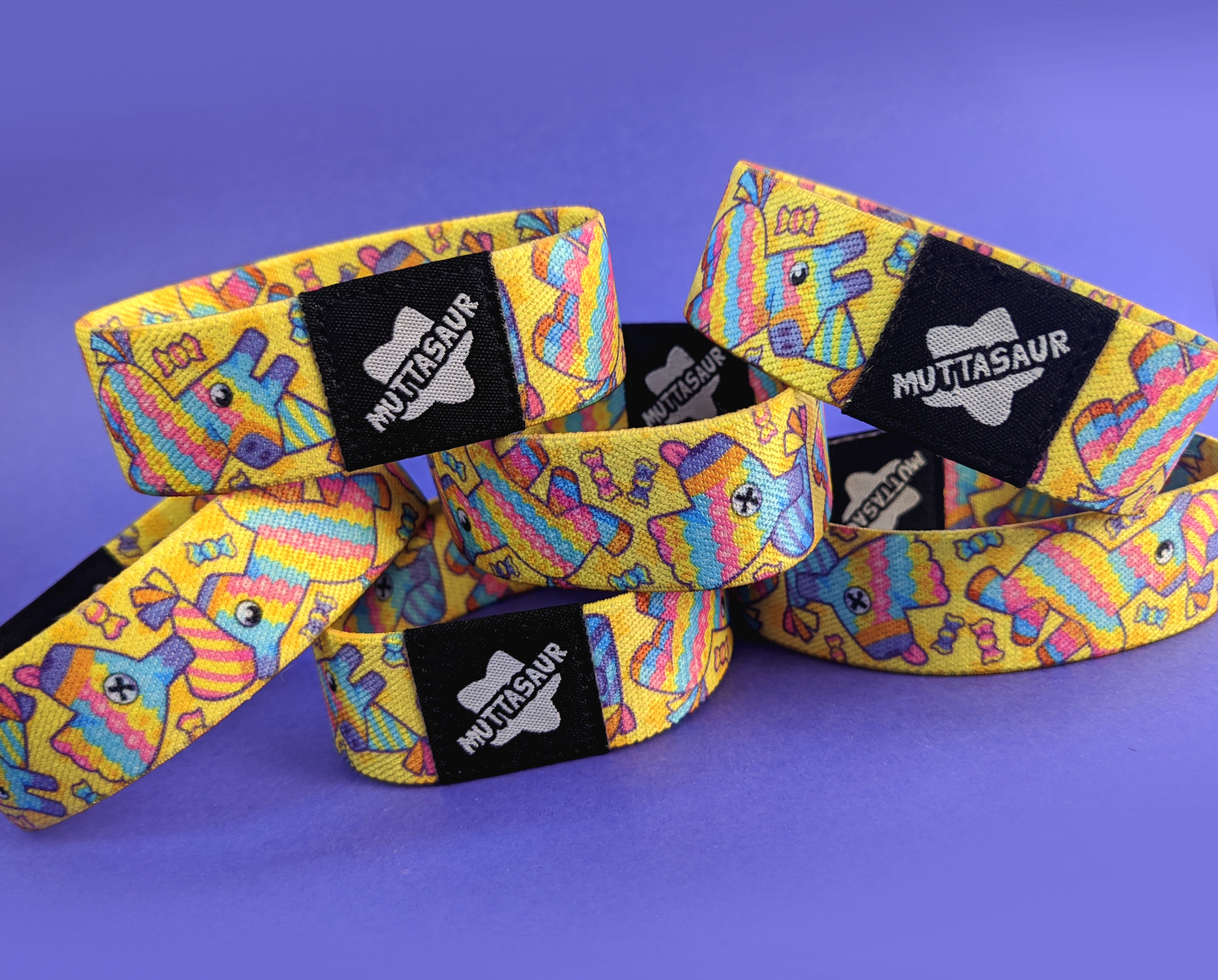 Pinata Party Fabric Bracelet