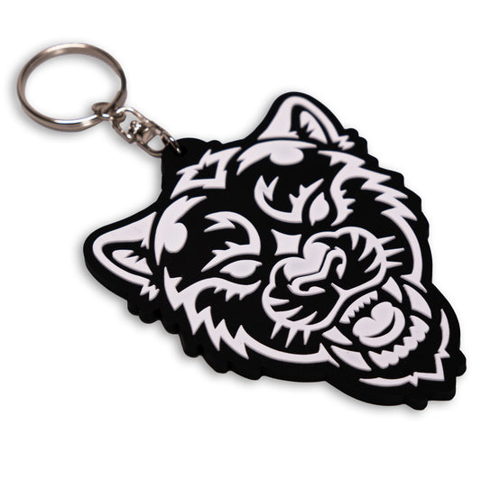 Shiny Panther PVC Keychain