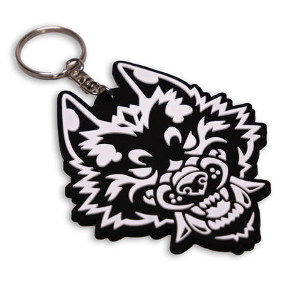 Shiny Werewolf PVC Keychain