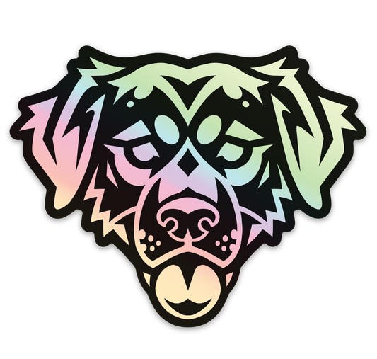 Shiny Puppy Holo Sticker