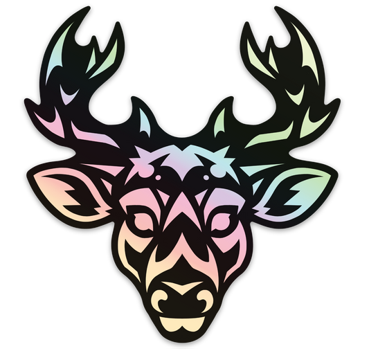 Shiny Deer Holo Sticker
