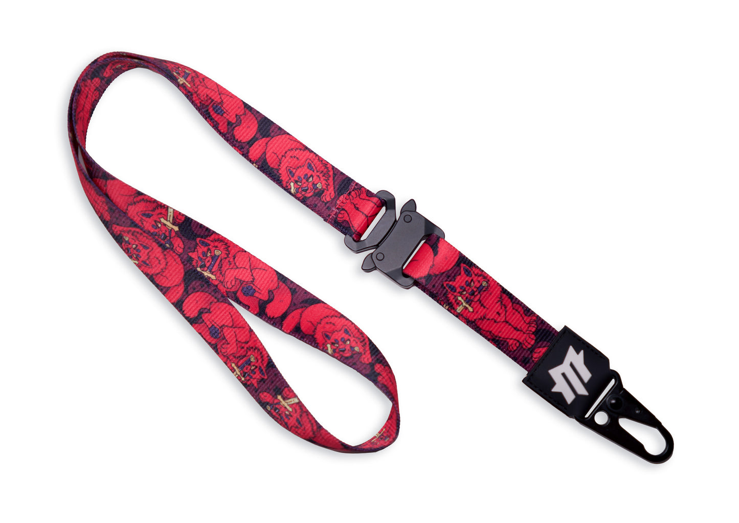 Red Moon Lanyard