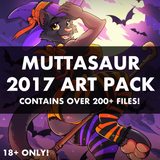 MUTTASAUR 2017 Art Pack